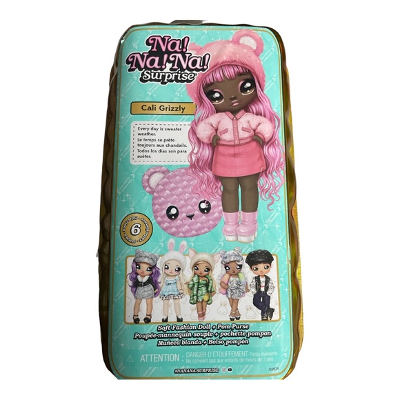 Na! Na! Na ! Surprise Cali Grizzly Fashion Doll - Picture 3 of 5